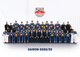 Zum Herunterladen: Das Teamfoto der Red Bulls für die Saison 2022/23
