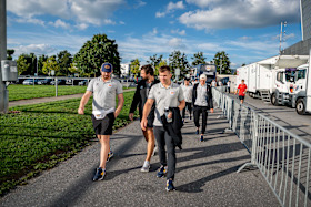 Ankunft der Red Bulls Ankunft der Red Bulls