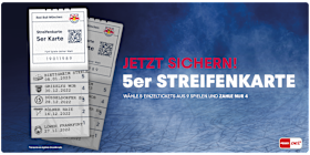 Streifenkarte Streifenkarte