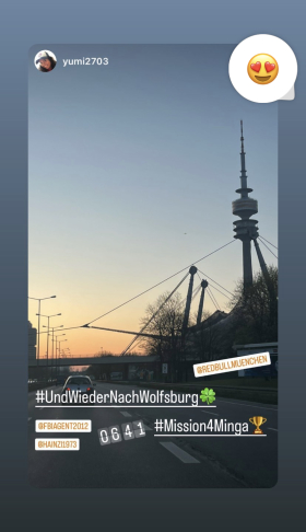 20230410 | Fans auf dem Weg nach WOB