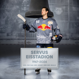 "Servus Eisstadion": Red Bulls in special jerseys at the end of the main round