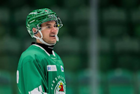 Brady Ferguson in Rögle-Trikot Brady Ferguson in Rögle-Trikot
