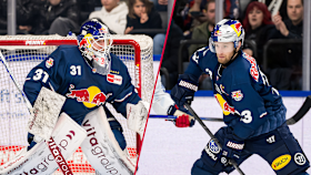Red Bull München verabschiedet Evan Fitzpatrick und Will Riedell