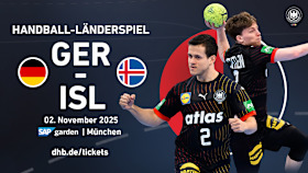 DHB Länderspiel Deutschland vs. Island