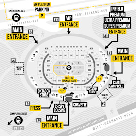 Grafik Oktakon Saalplan