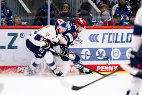 Last game before the Olympic break: Red Bulls visit Schwenningen