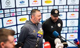 Open Locker Room: Over 35 media representatives from television, radio, and p...