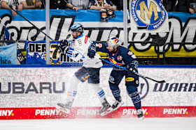 Szene aus dem ersten Viertelfinalspiel