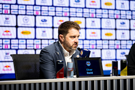 Oliver David bei der Pressekonferenz