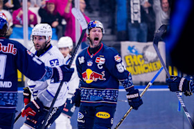 Sieg im vierten Halbfinale: Red Bulls wehren ersten Matchpuck der Adler Mannh...