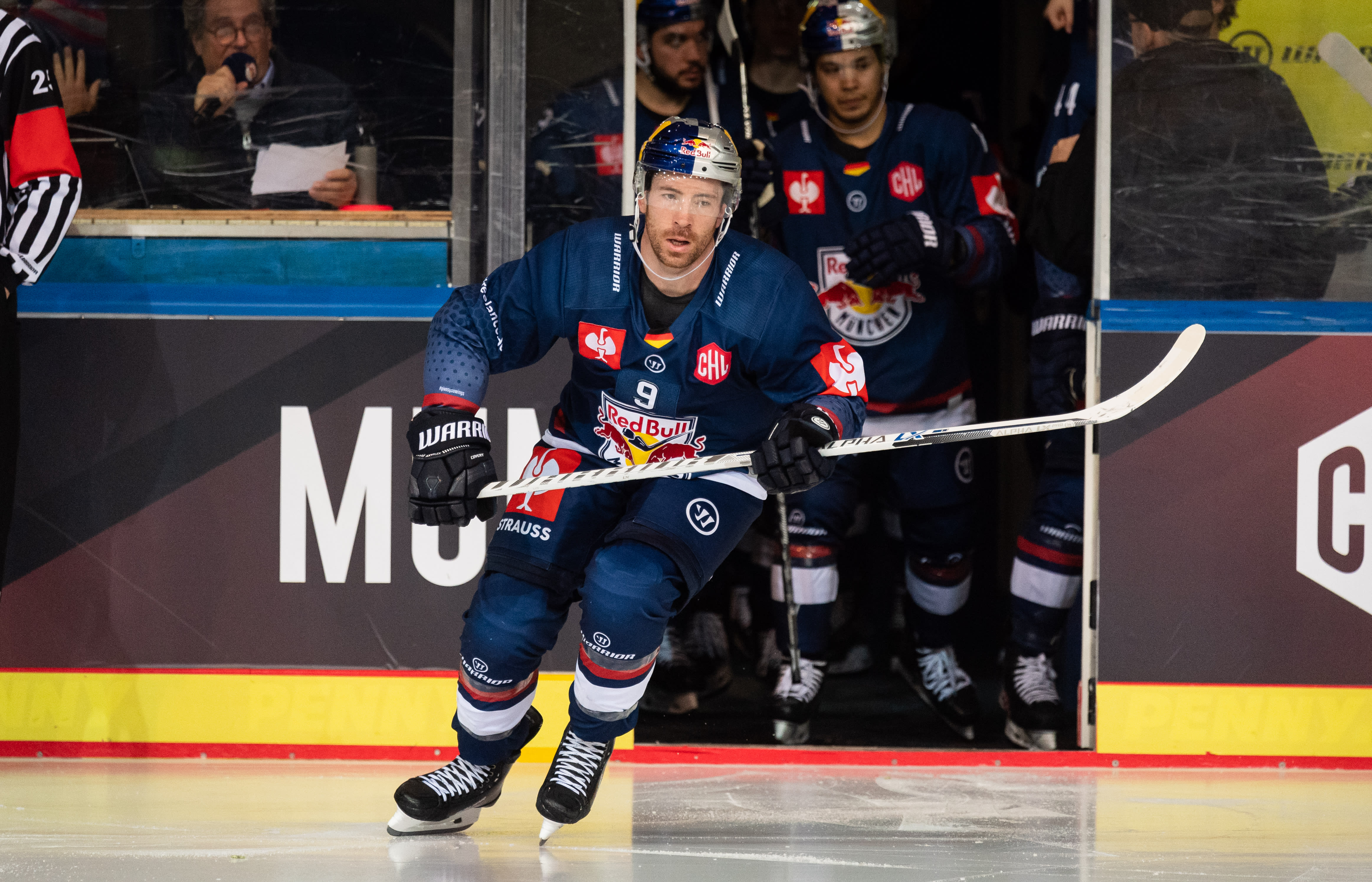 EHC Red Bull München gegen Karlstad und Trinec in der Champions Hockey League