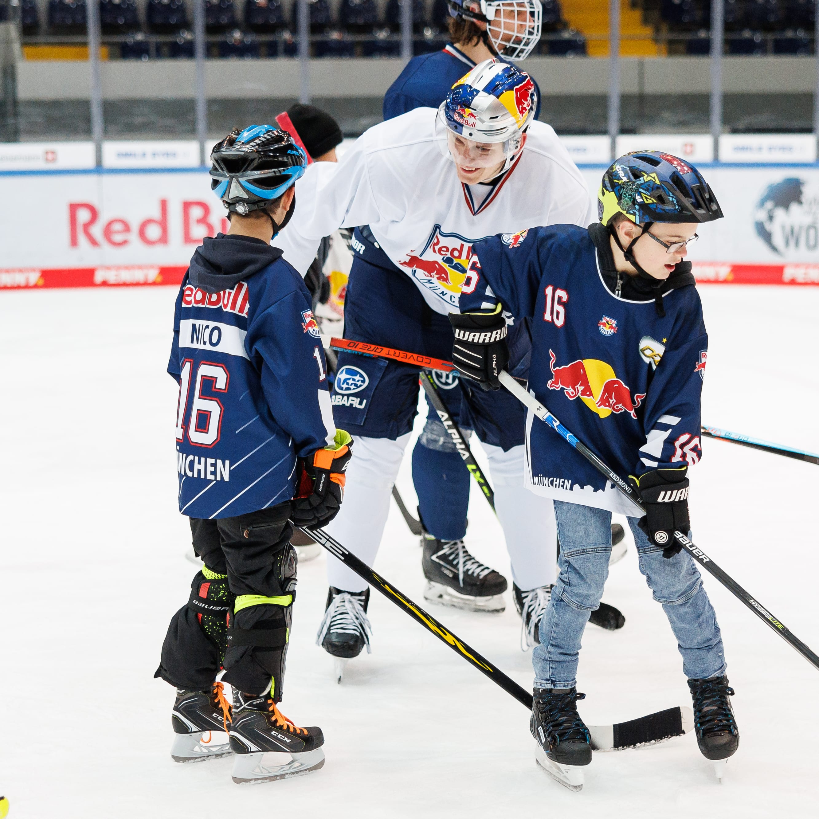 EHC München Einladung zum Kids On Ice Tag